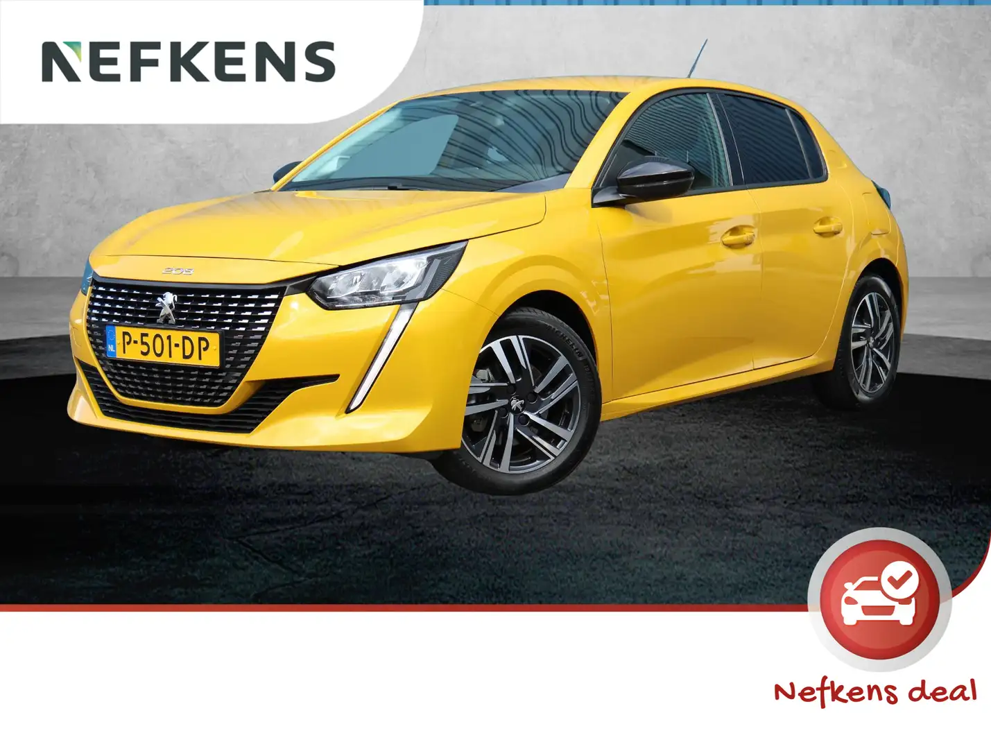 Peugeot 208 1.2 100 pk Allure | Carplay | Climate Control | Pa Amarillo - 1