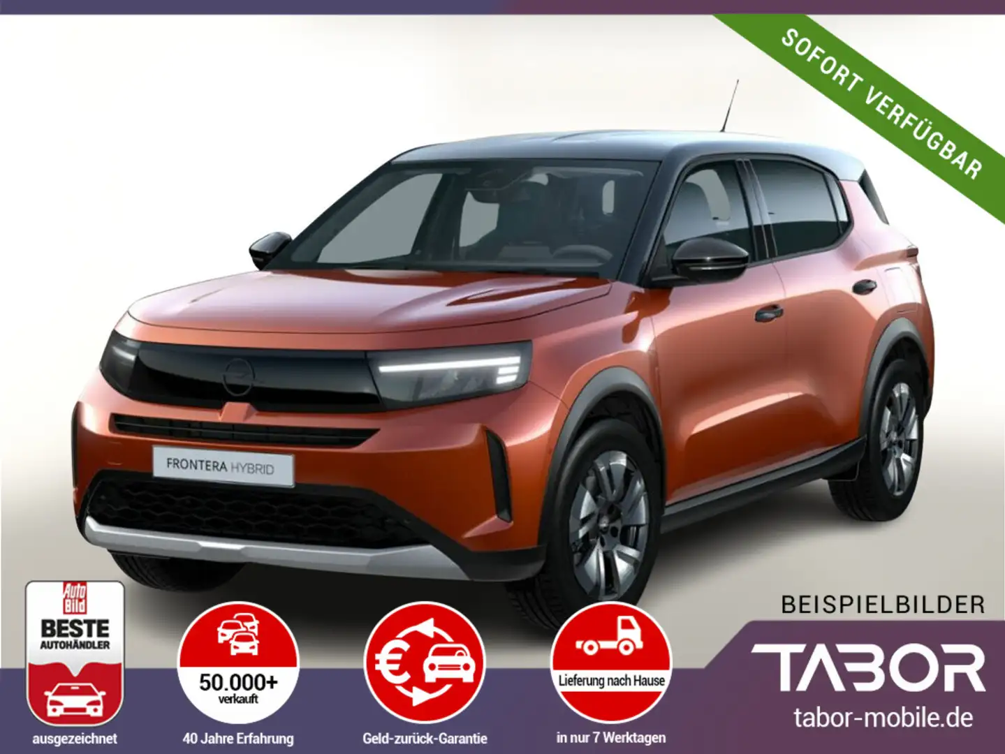 Opel Frontera 145 Hybrid AT6 GS TechP SHZ LHZ Nav Kam Oranje - 1