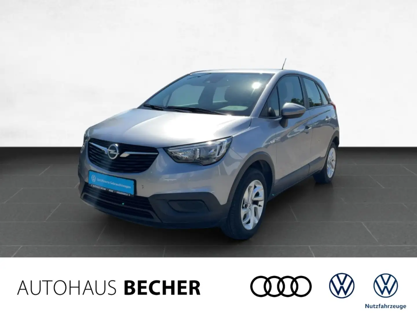 Opel Crossland 1.2 Turbo 6-Gang Edition /AHK/CarPlay Gris - 1