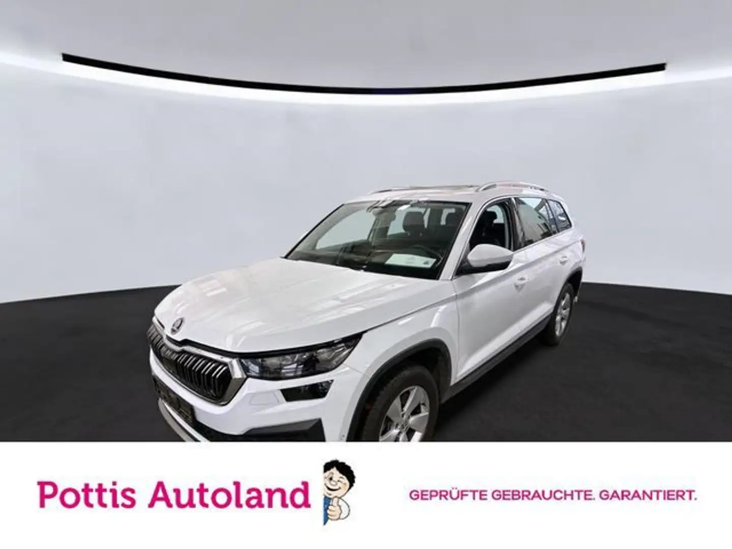 Skoda Kodiaq 2.0 TDI DSG 4x4 STYLE PANO STDHZG AHK KAM Weiß - 1