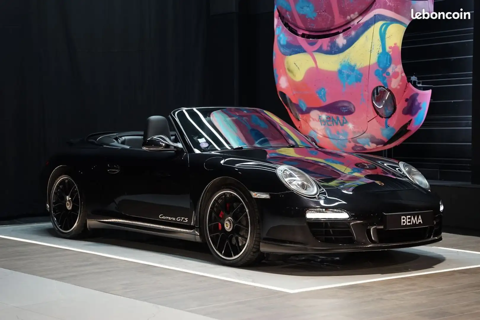 Porsche 997 Carrera GTS Cabriolet 997.2 PDK 3.8L 408cv | Pack Chrono BOSE 839 euros-mois Noir - 1