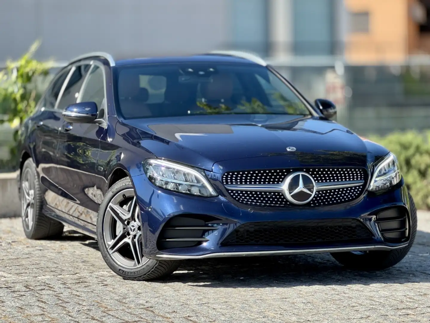 Mercedes-Benz C 300 Estate de 9G-Tronic Azul - 2
