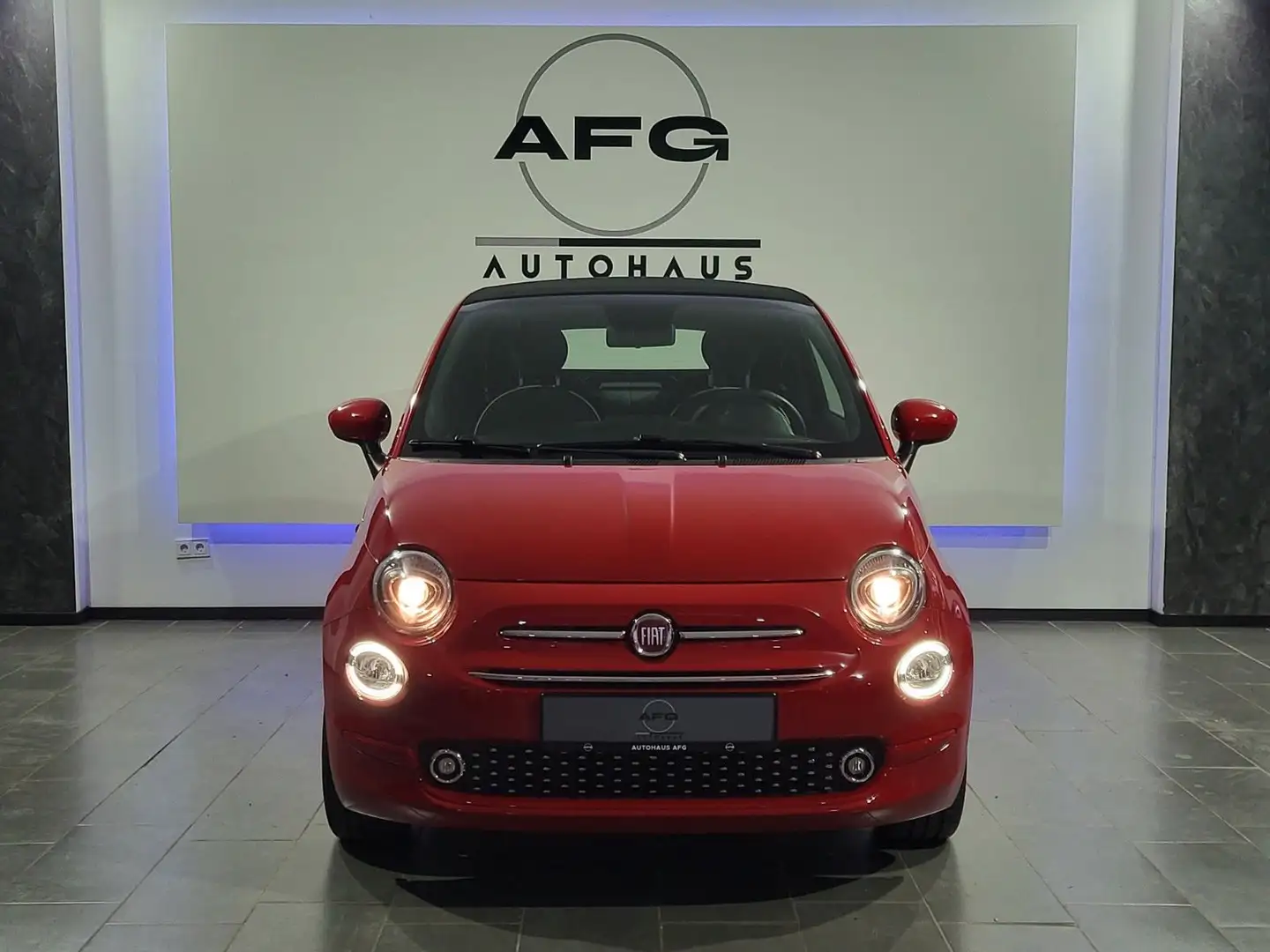 Fiat 500C *CABRIO*WENIG KILOMETER Rot - 2