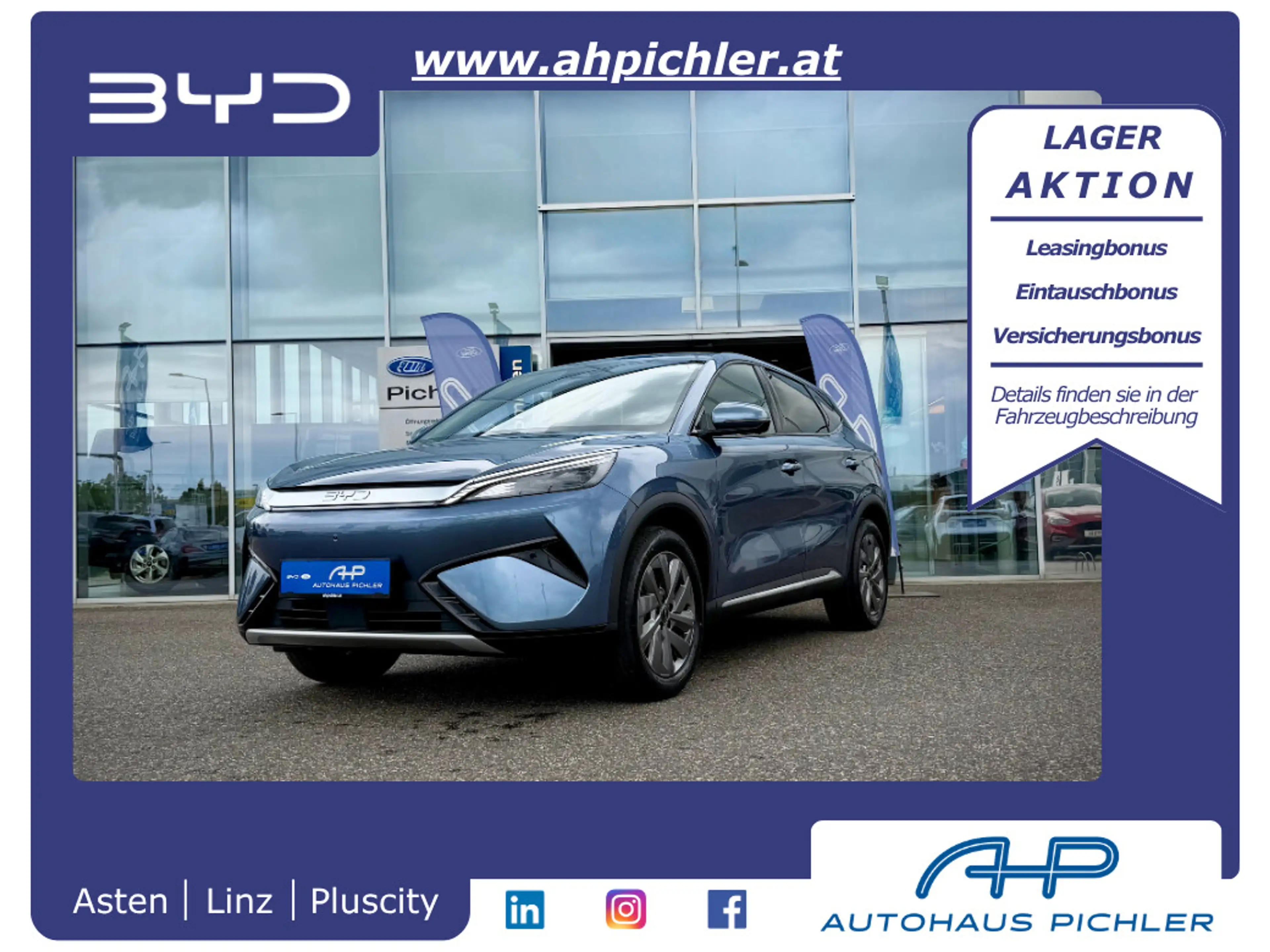 BYD Atto 3 EVO Design RWD 230KW in LEASING AKTION