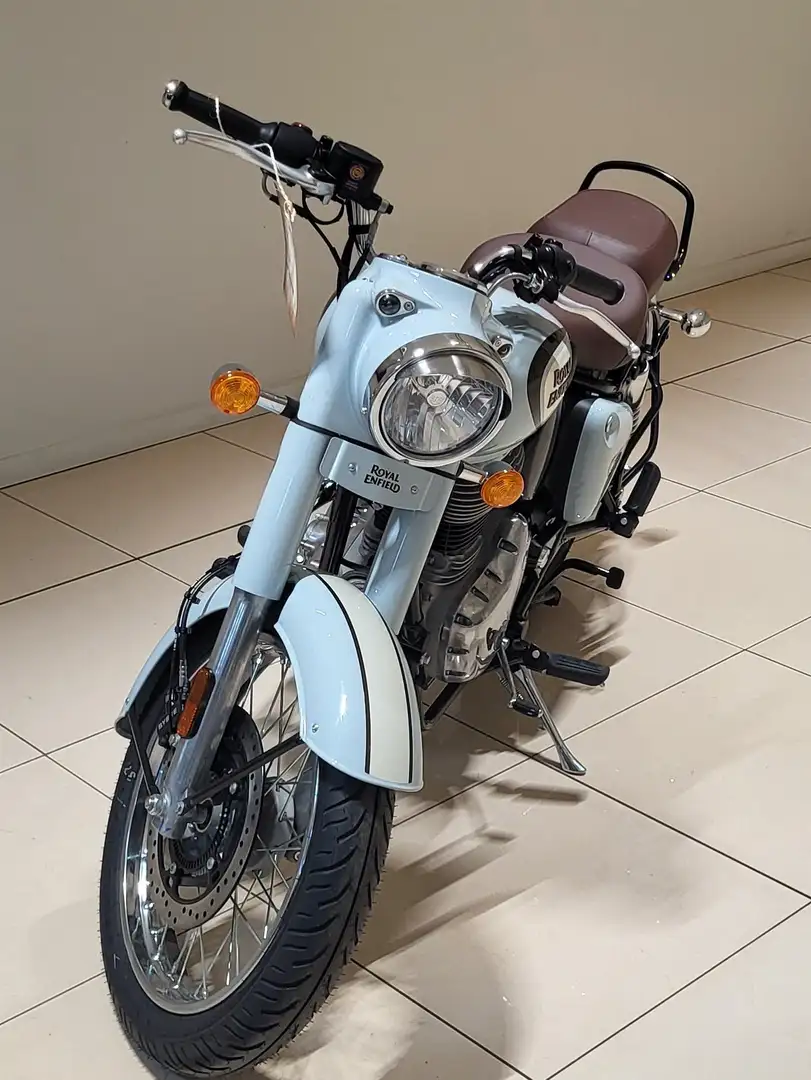 Royal Enfield Classic Halcyon Grey Modrá - 2