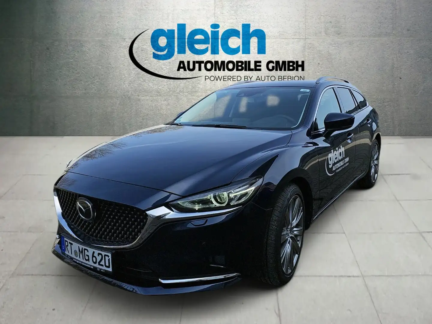 Mazda 6 Kombi 2.5L SKYACTIV G 194 AT FWD EXCLUSIVE-LINE Blau - 2