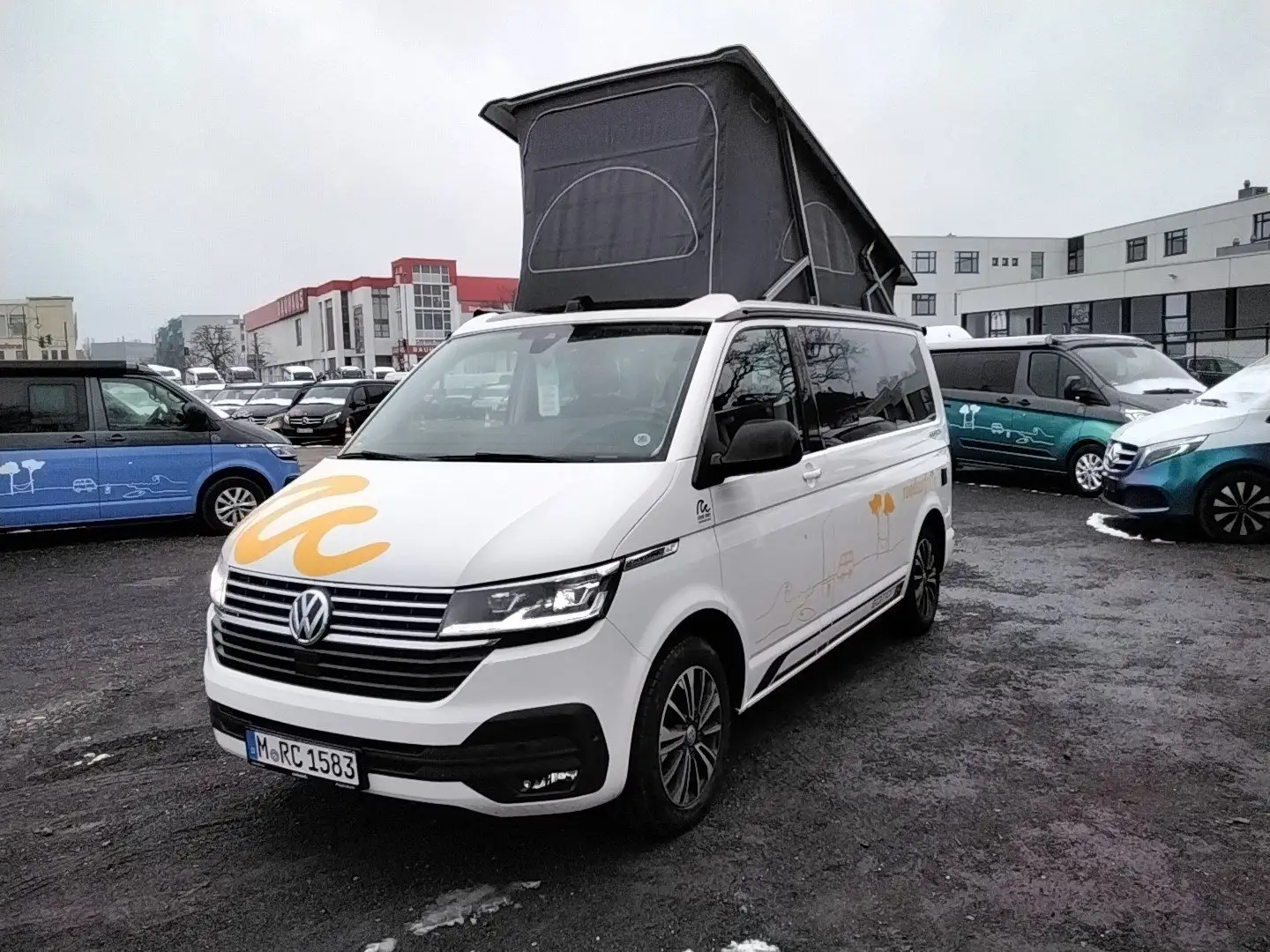 Volkswagen T6.1 California Beach EDITION Wit - 2