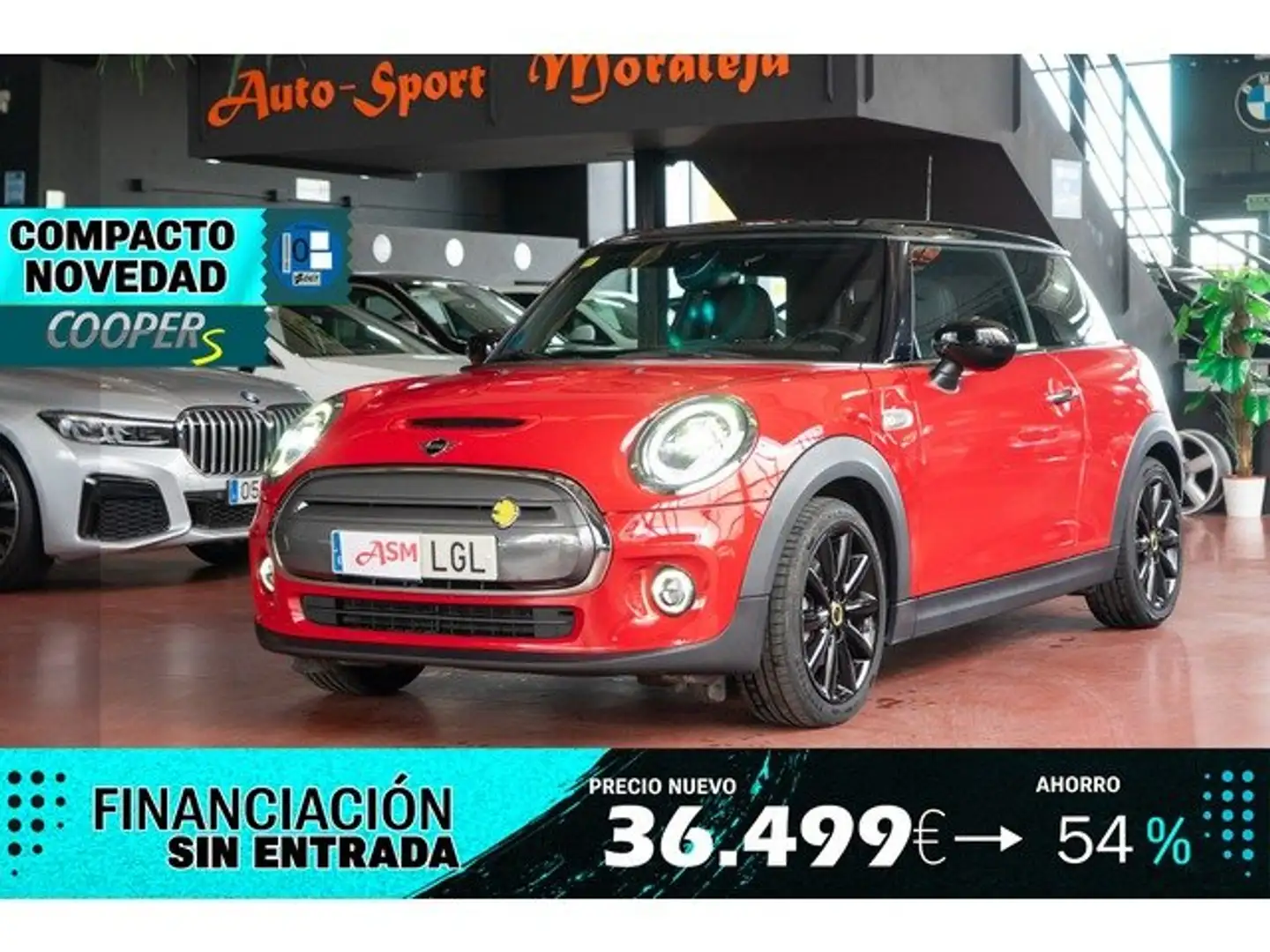 MINI Cooper SE Rojo - 1