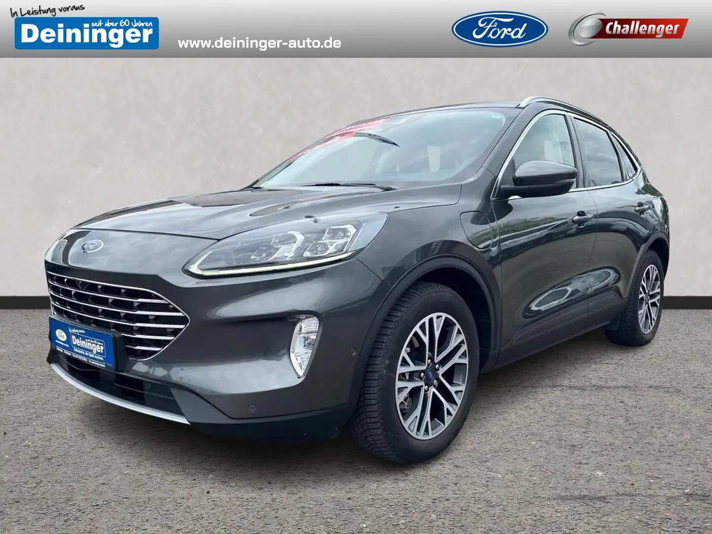 Ford Kuga 2.5 l Duratec PHEV Plug-In Hybrid Titanium X NAVI/ Gris - 1