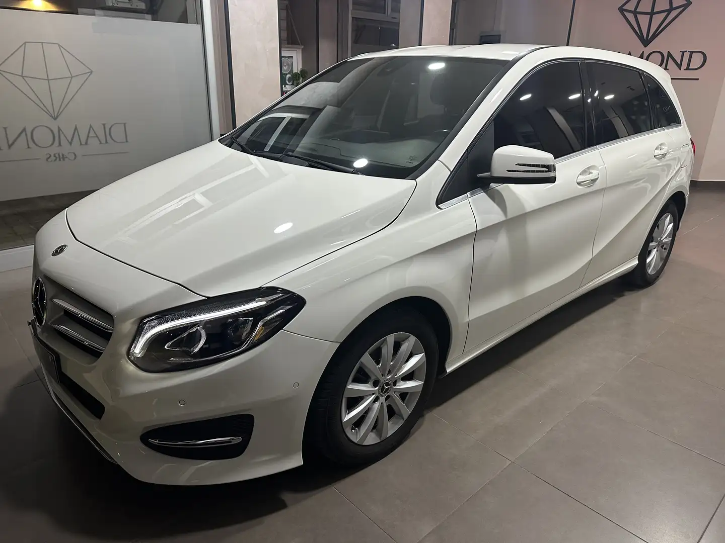 Mercedes-Benz B 180 Classe B - T246 d (cdi) Executive auto FL E6 Bianco - 2