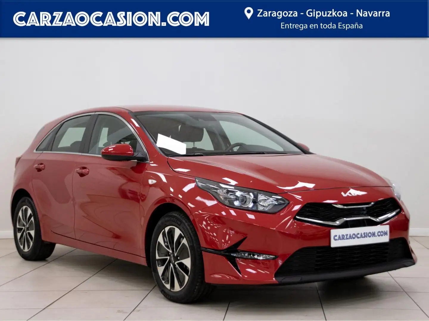 Kia Ceed / cee'd 1.0 T-GDI Drive 100 Rouge - 1