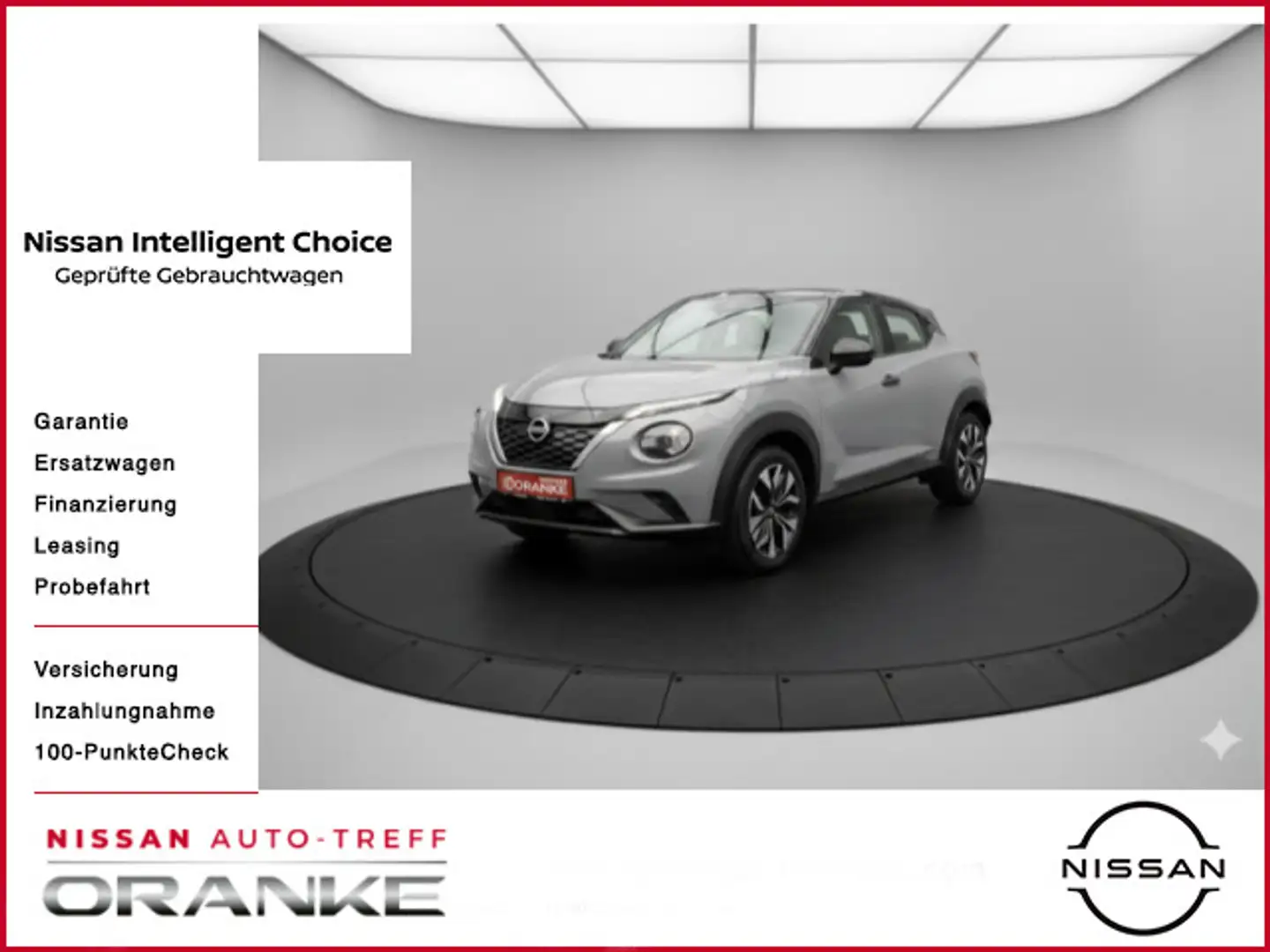 Nissan Juke 1.6 Hybrid Sitzhz*Carpl.AA+Kamera Grau - 1