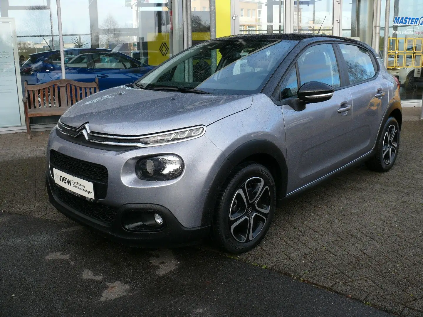 Citroen C3 Shine,Automatik,Klima,Navi,PDC,Kam, Grau - 1