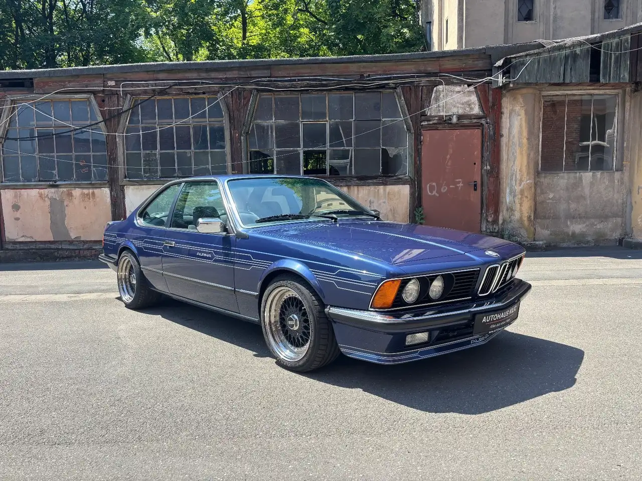 BMW 635 CSI E24 ALPINA BBS Restauriert, foto 1