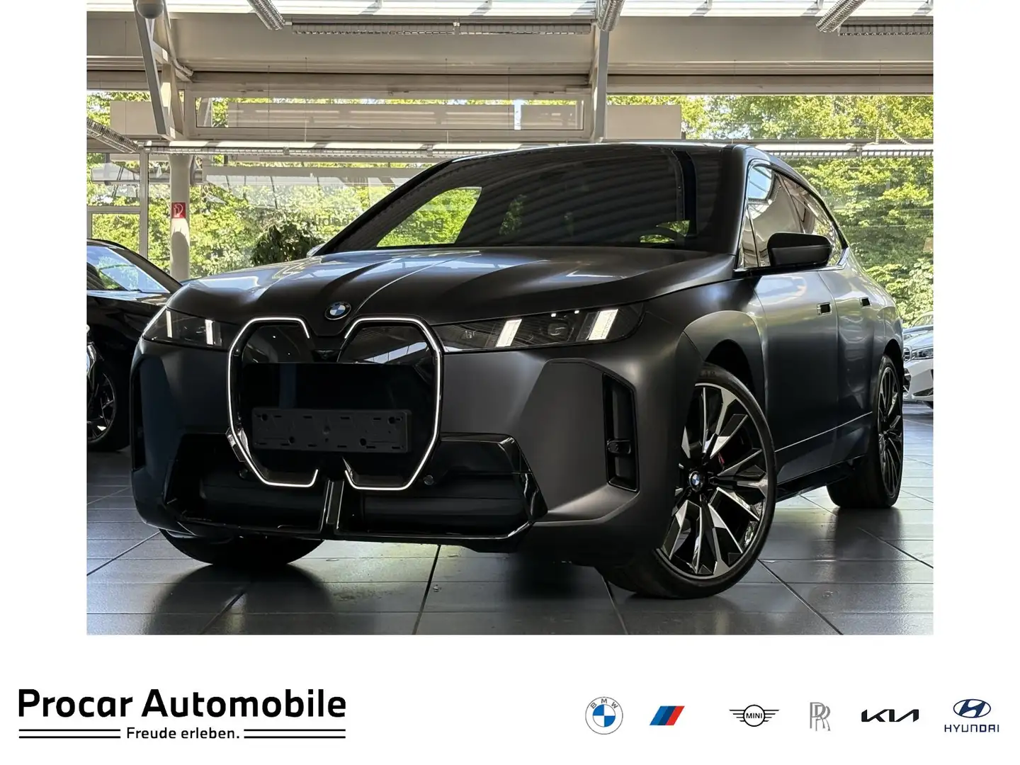 BMW iX xDrive45 MSport PANO HuD AHK H/K DA Prof PA Grau - 1