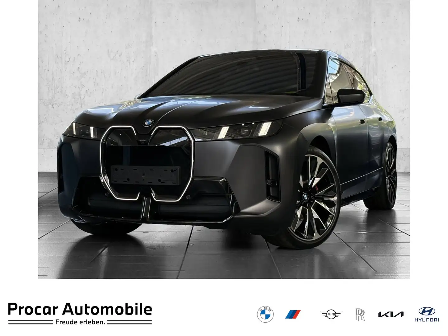 BMW iX xDrive45 MSport PANO HuD AHK H/K DA Prof PA Gris - 1