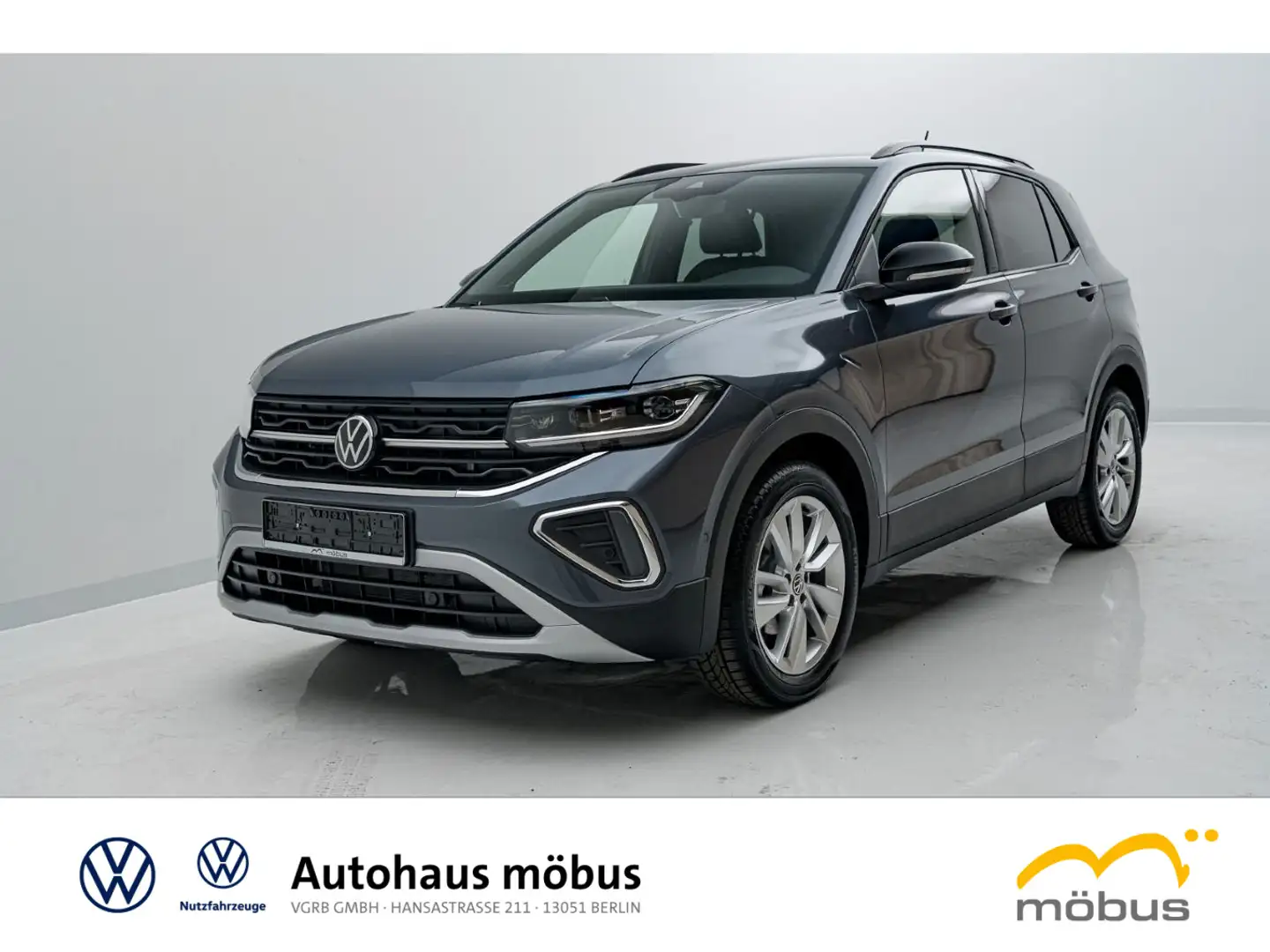Volkswagen T-Cross *GOAL*1.0 l TSI*85 kW*DSG*LED*NAVI*PDC* Grau - 1