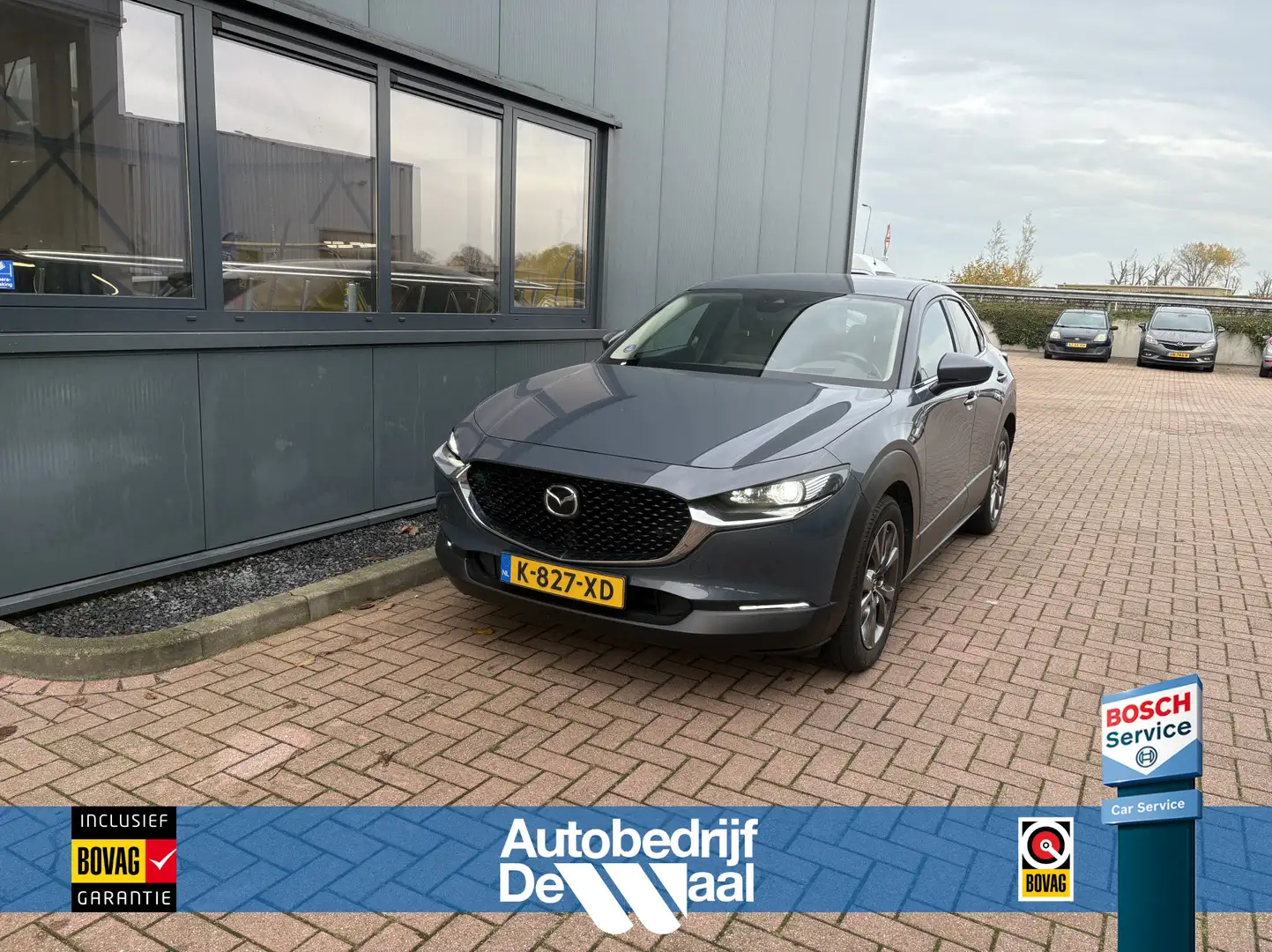Mazda CX-30 2.0 e-SkyActiv-X 180pk Hybrid Luxury LEDER/BOSE/HU Gris - 1