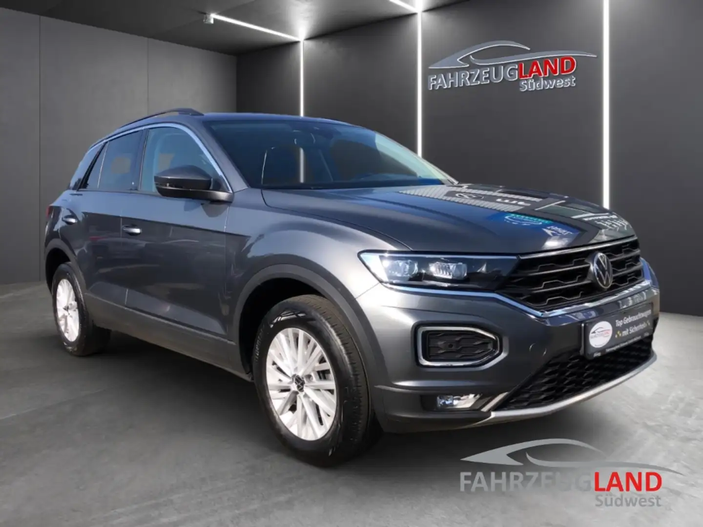 Volkswagen T-Roc Style 1.5 TSI Android Auto Apple Carplay ACC LED P Grau - 1
