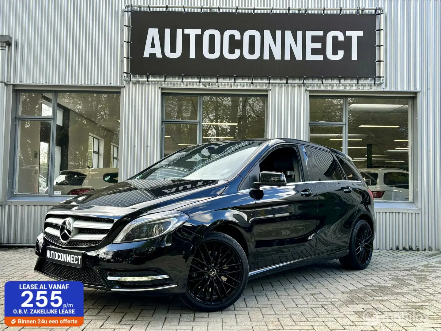 Mercedes-Benz B 220 4MATIC HALF/LEDER, NAVI, CRUISE, PDC V+A, 184 PK Schwarz - 1