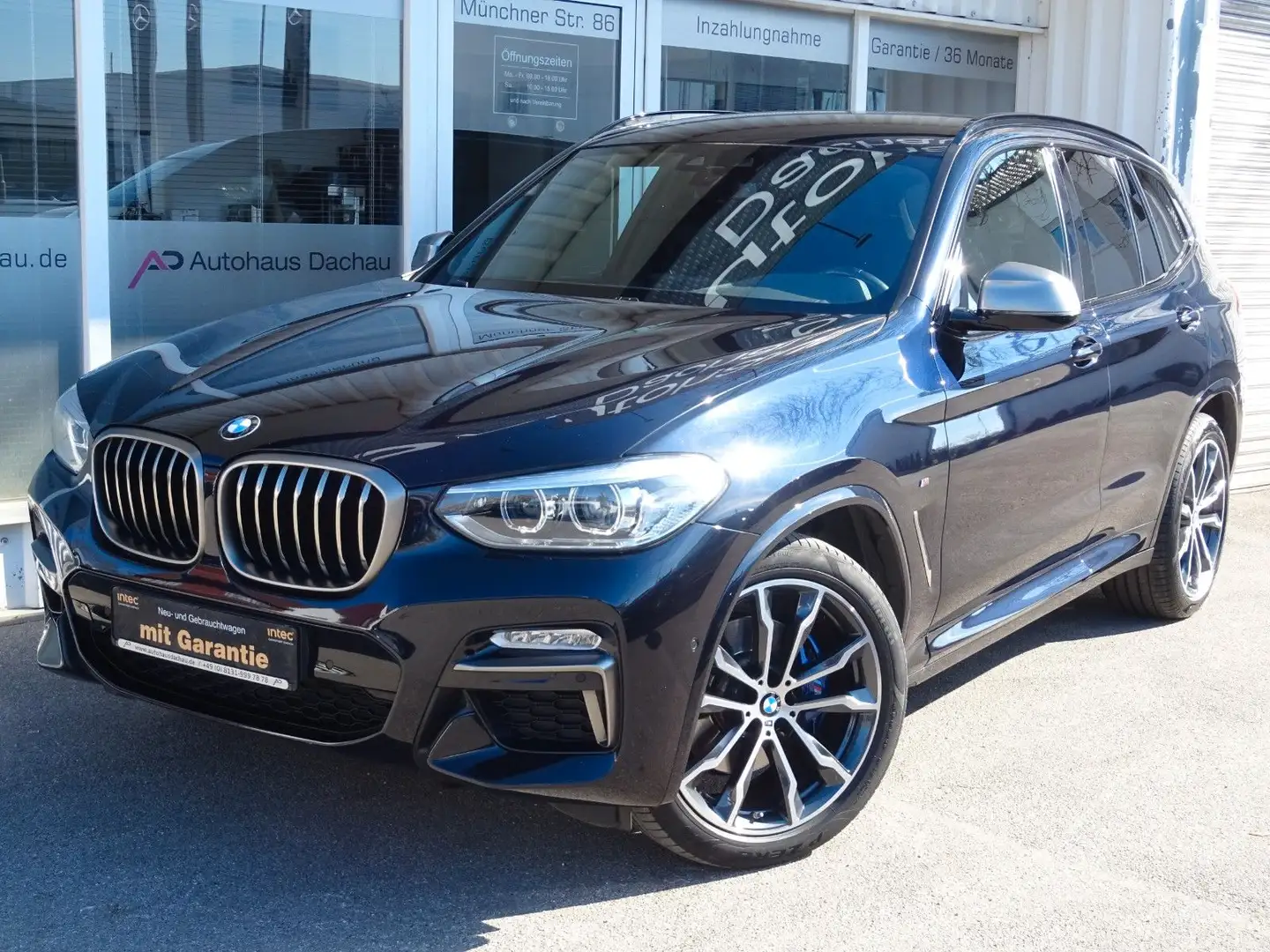 BMW X3 M d SAG 20" Keyless Navi Leder LED Mem. AHK Nero - 2