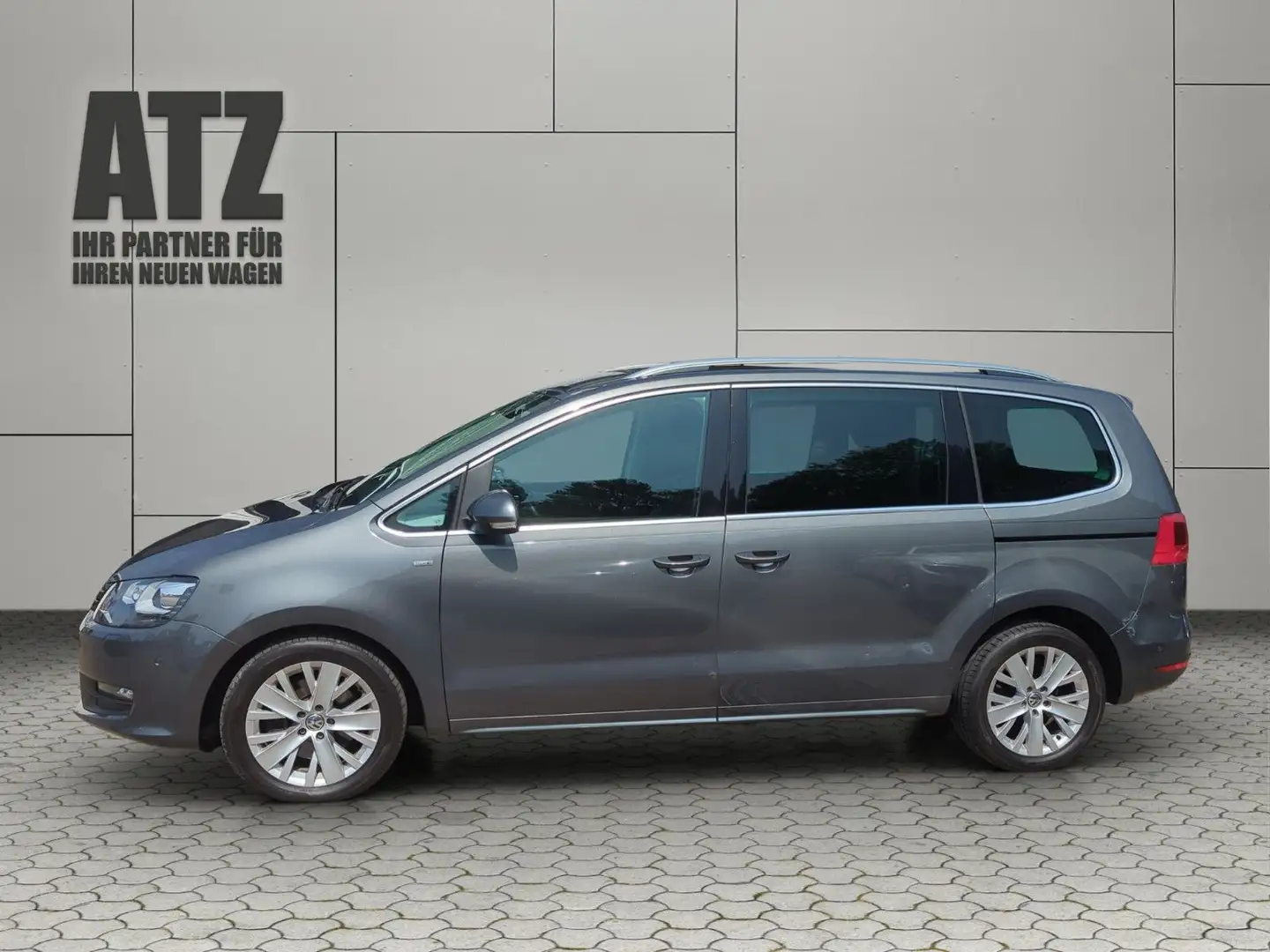 Volkswagen Sharan Life BMT 7 Sitzer*S-Heft*TOP Gris - 2