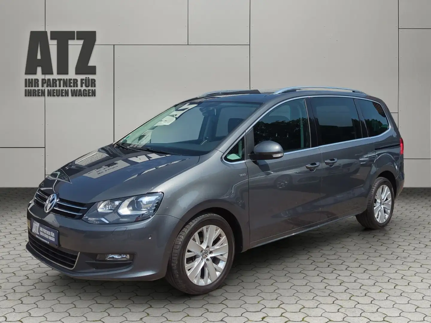 Volkswagen Sharan Life BMT 7 Sitzer*S-Heft*TOP Gris - 1