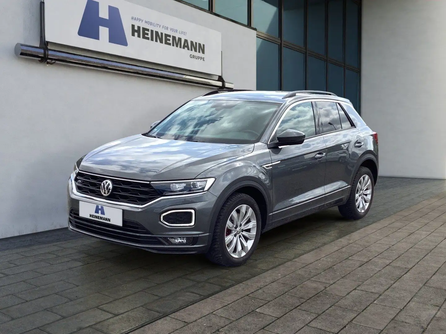 Volkswagen T-Roc R-Line|AHK|Kamera|Navi|Klima Grigio - 1