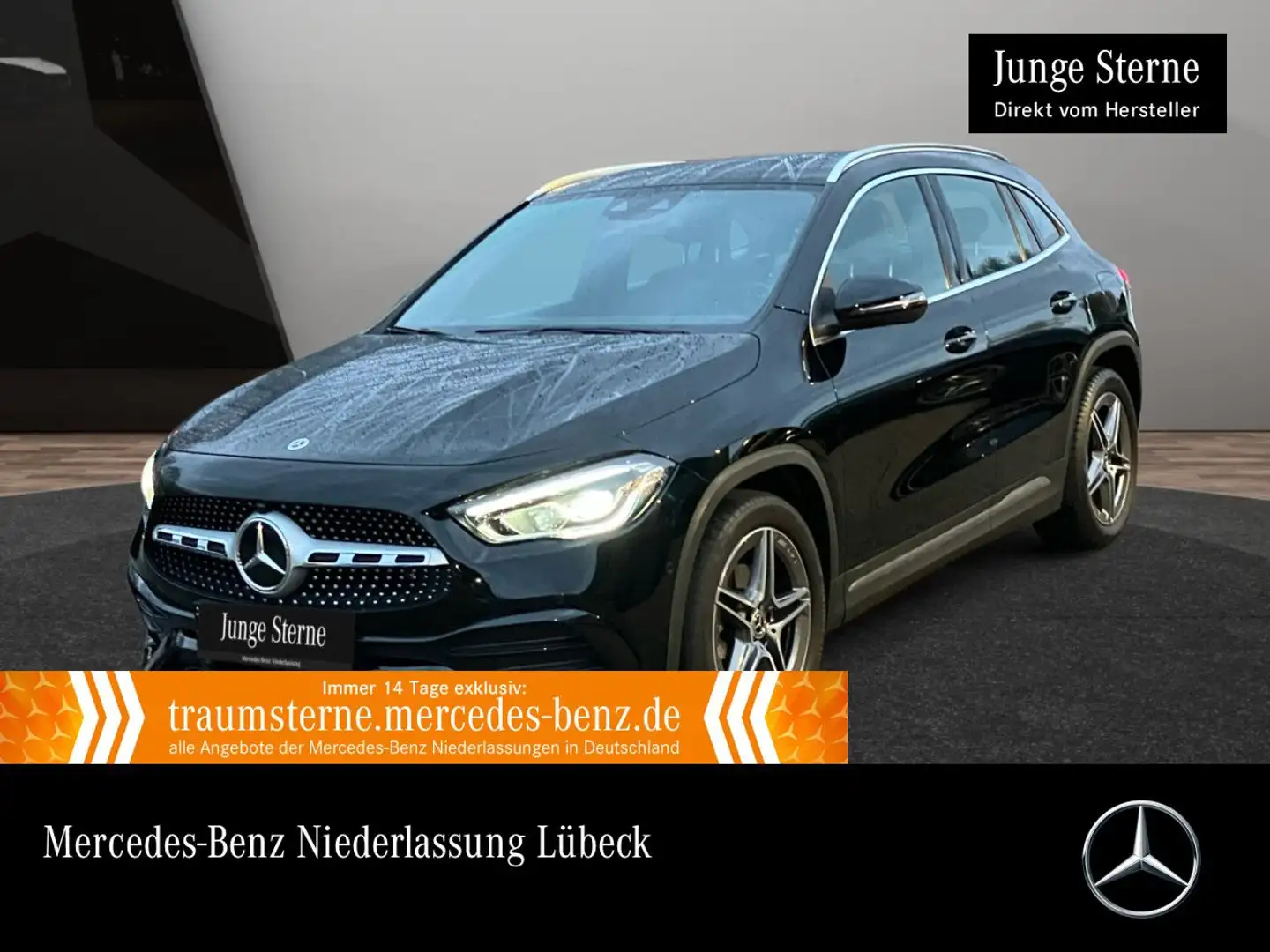 Mercedes-Benz GLA 200 AMG+LED+7G Schwarz - 1