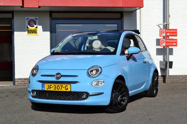 Fiat 500C 0.9 TwinAir Turbo Lounge, Cabrio, Airco, 43.000 km