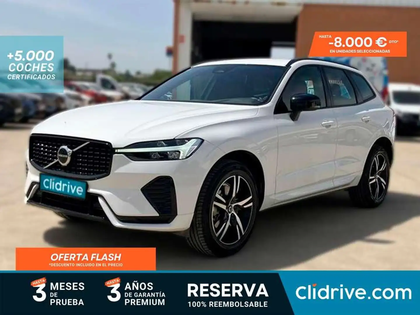 Volvo XC60 2.0 B4 D R-Design Auto Blanco - 1