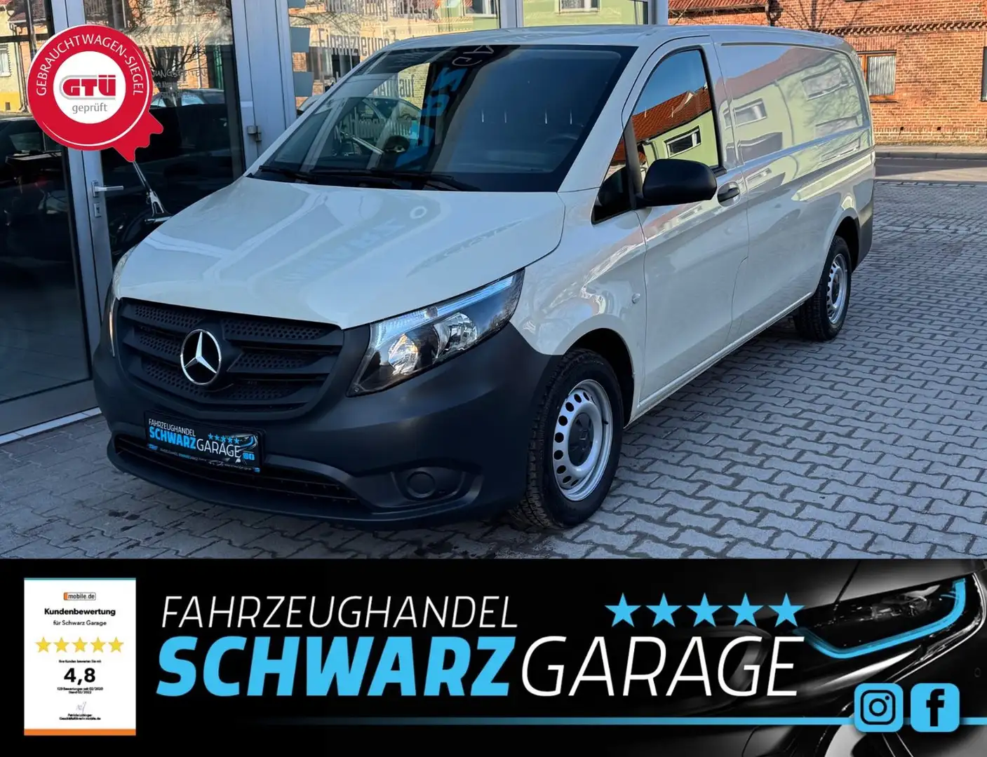 Mercedes-Benz Vito Kasten 110 CDI WORKER PLUS FWD lang*1.HAND* Grey - 1