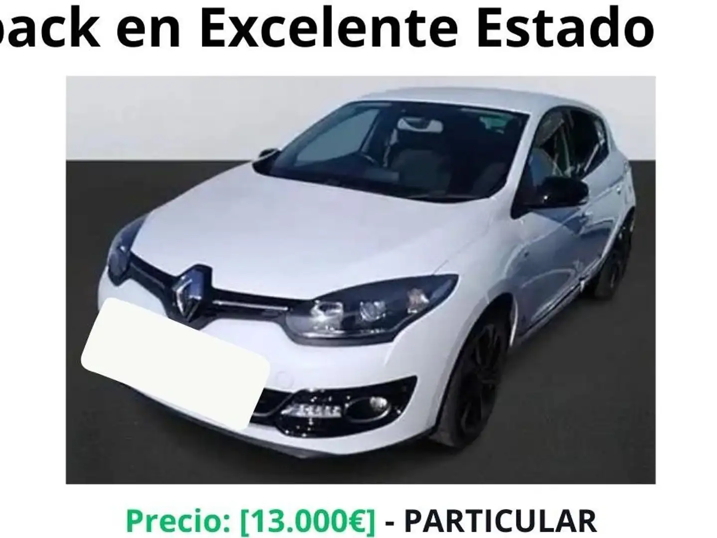 Renault Megane Mégane S.T. 1.2 TCE Energy Limited S Blanco - 1