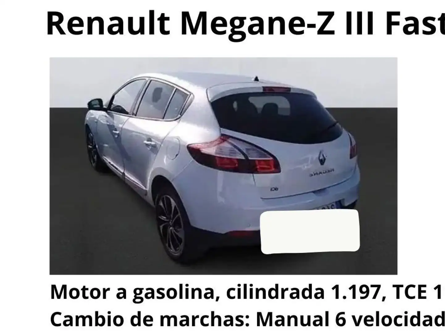 Renault Megane Mégane S.T. 1.2 TCE Energy Limited S Blanco - 2