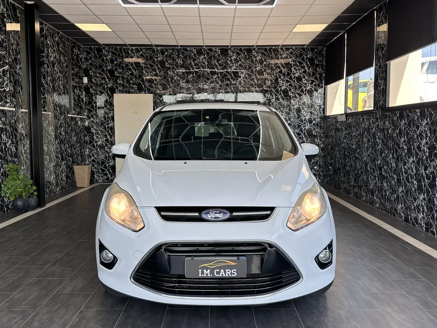 Ford C-Max 1.6 tdci Titanium 115cv dpf Blanc - 2