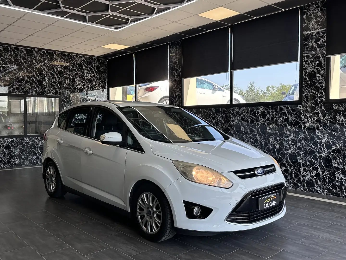 Ford C-Max 1.6 tdci Titanium 115cv dpf Blanc - 1