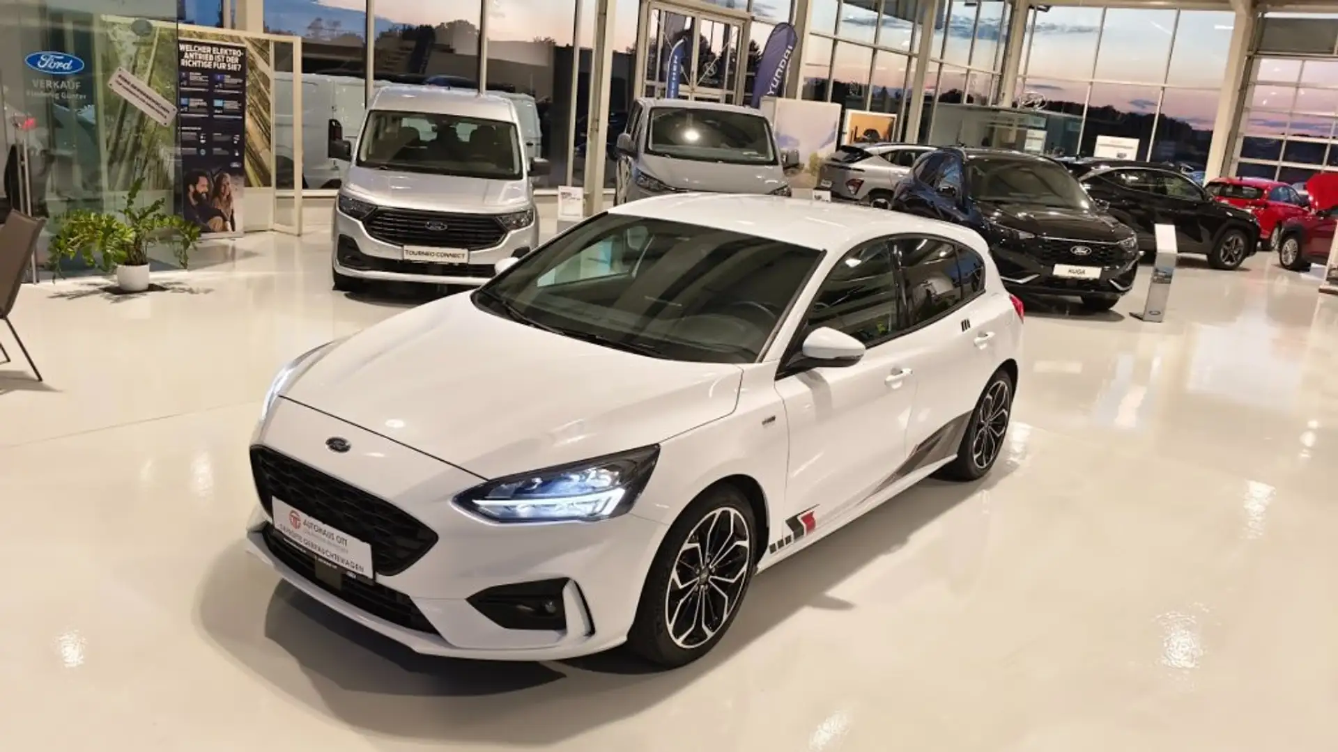 Ford Focus ST-Line X 1.0Ecoboost Weiß - 2