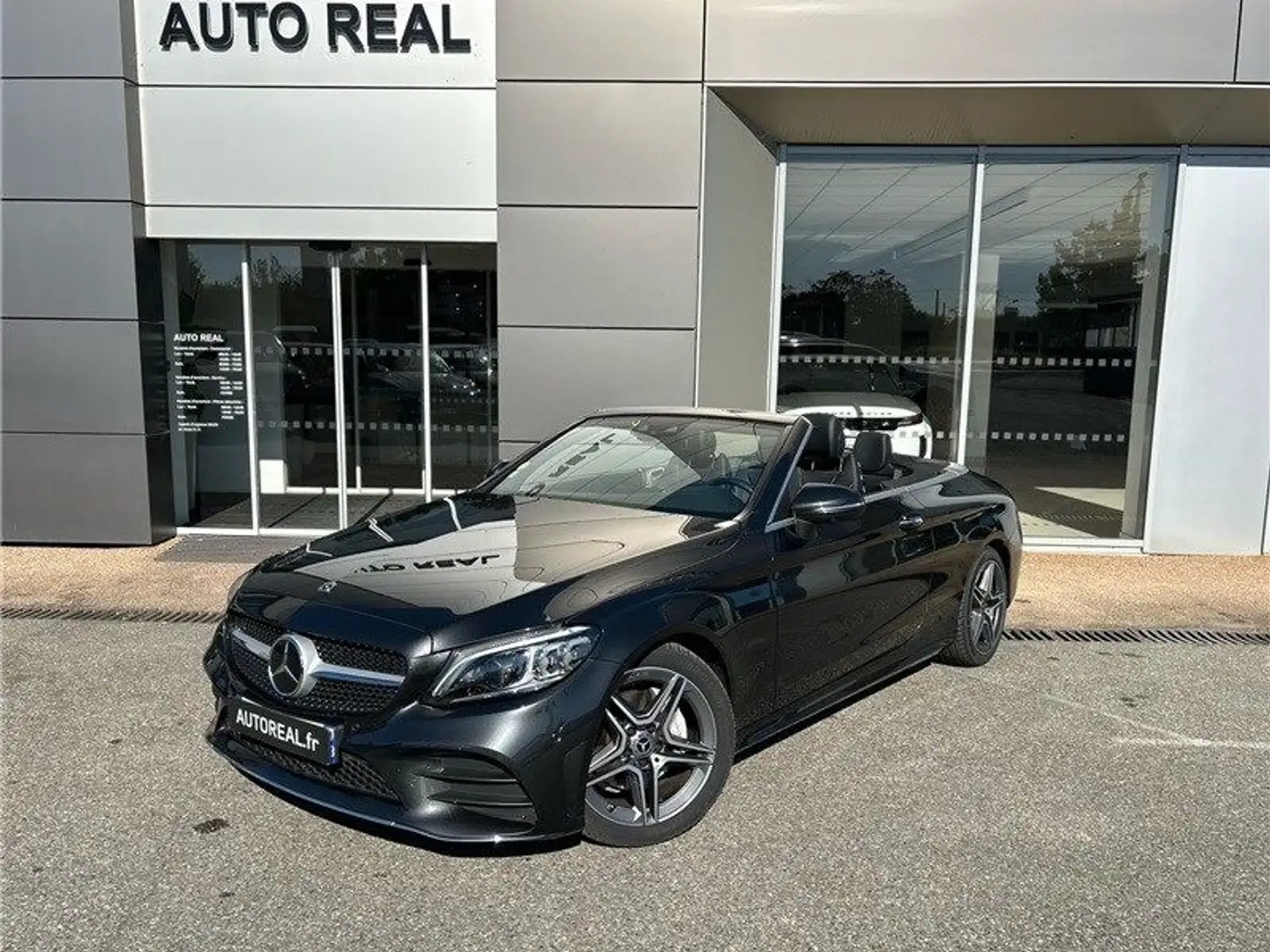 Mercedes-Benz C 220 CABRIOLET Cabriolet 220 d 9G-Tronic AMG Line Gris - 1