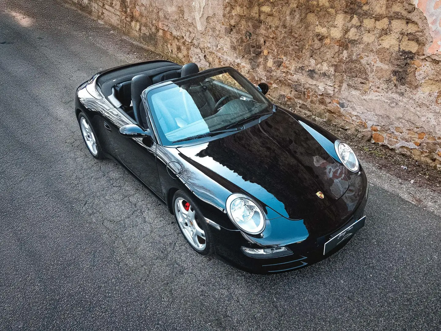 Porsche 911 Carrera 997 2006 Cabrio Carrera S 54000 KM ASI Nero - 1