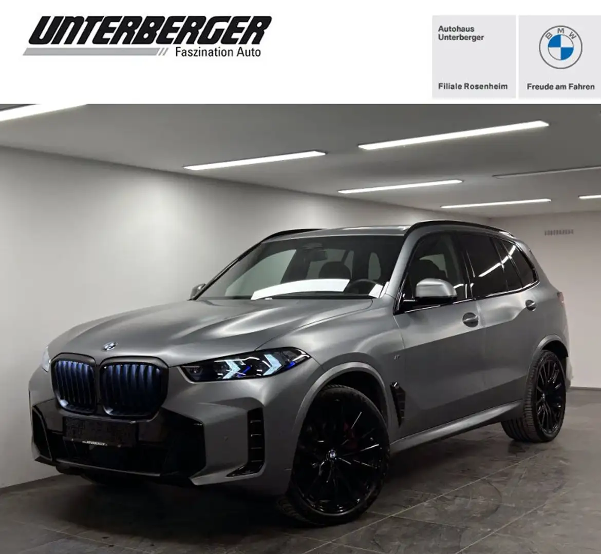 BMW X5 xDrive30d M Sportpaket Pro B&W Pano. AHK DAB LED K Grau - 1