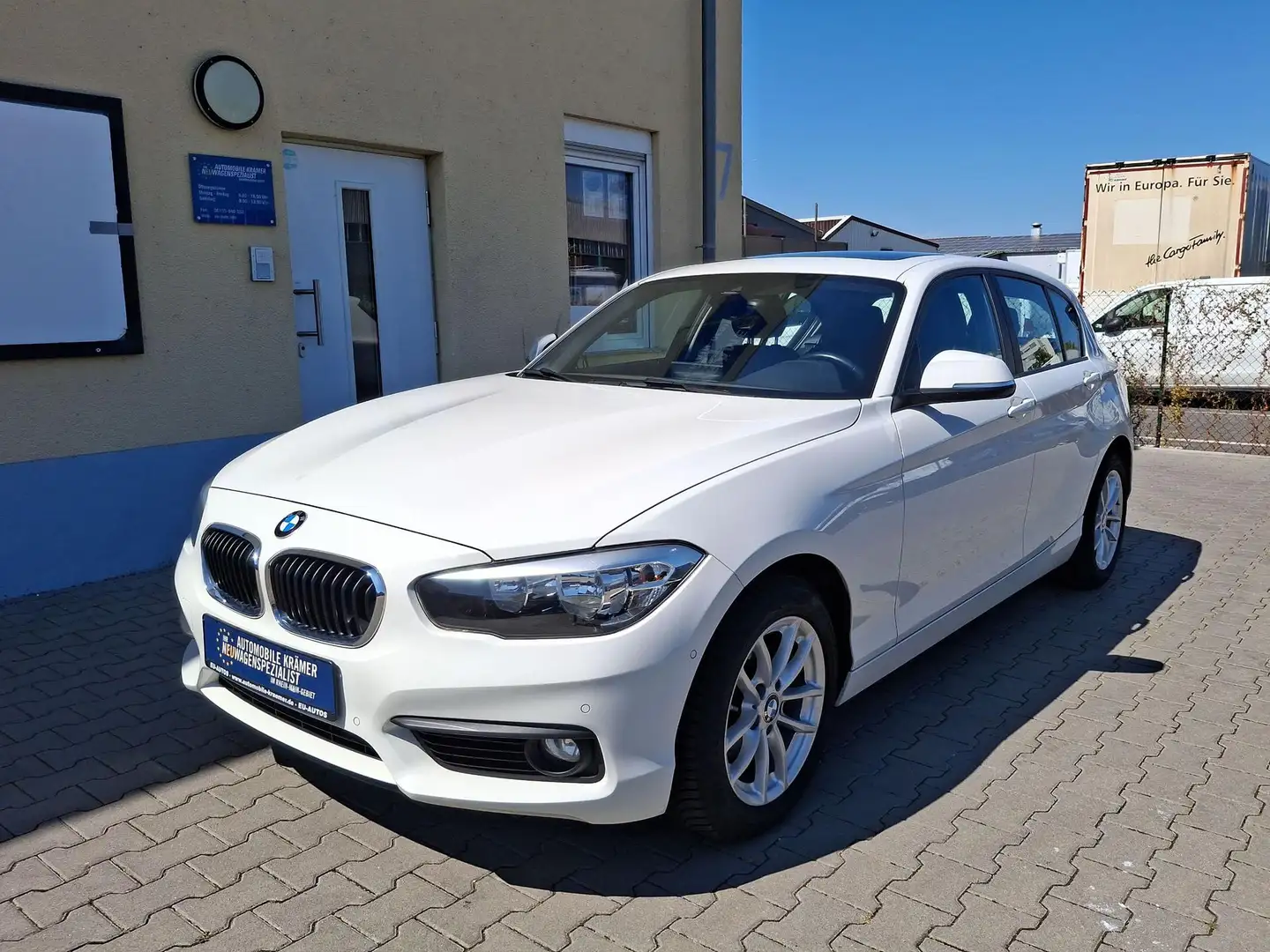 BMW 120 120i Advantage NAVI Schiebedach PDC Sitzheizung... Blanc - 1