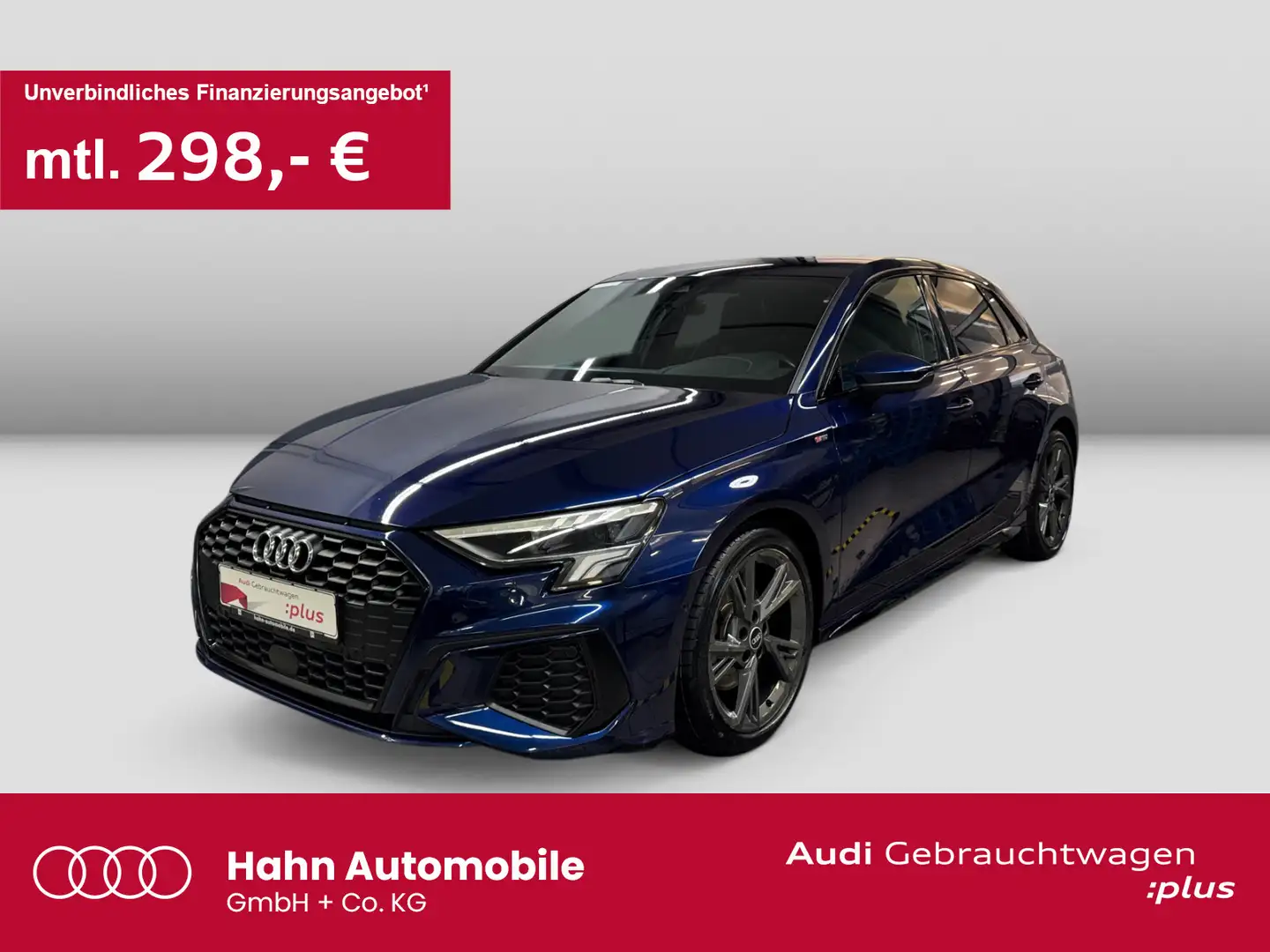 Audi A3 35 TFSI S line Carplay CAM LED Sitz Blau - 1