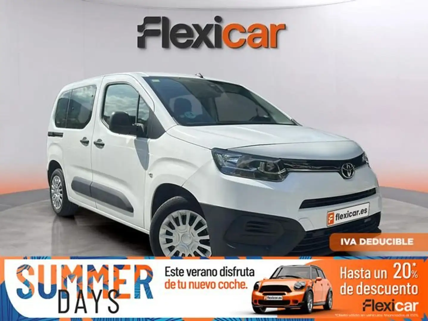 Toyota Proace City 1.5D+75kW+%28100CV%29+GX+L1 Blanco - 1