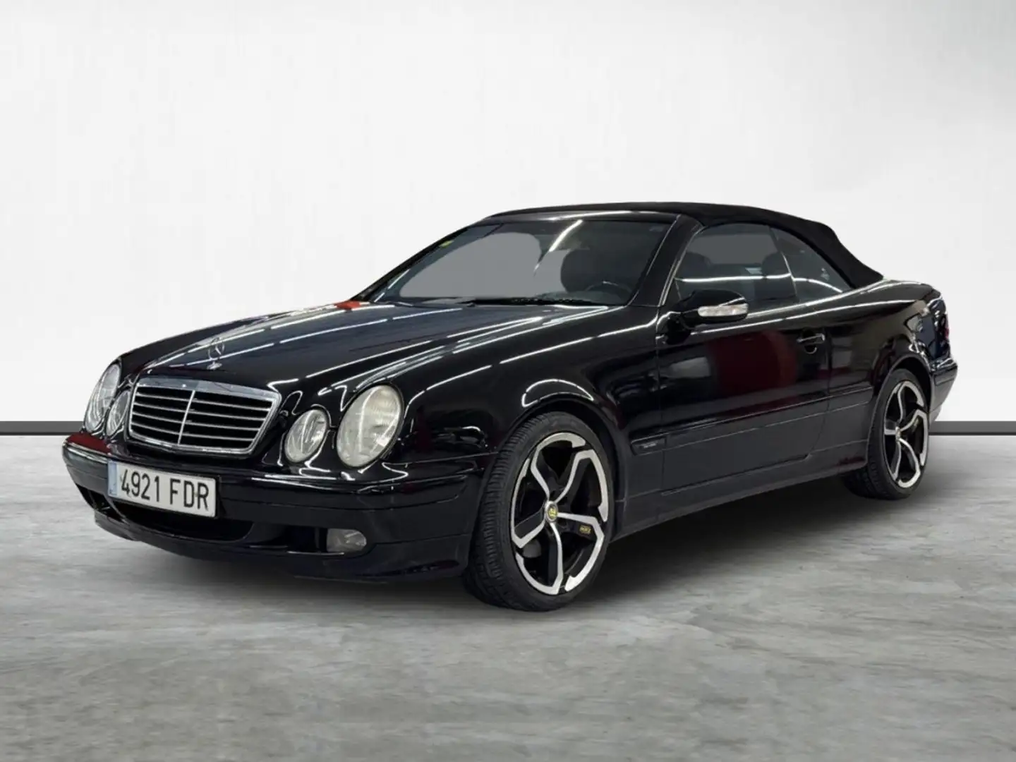 Mercedes-Benz CLK 200 Cabrio 200K Negro - 1
