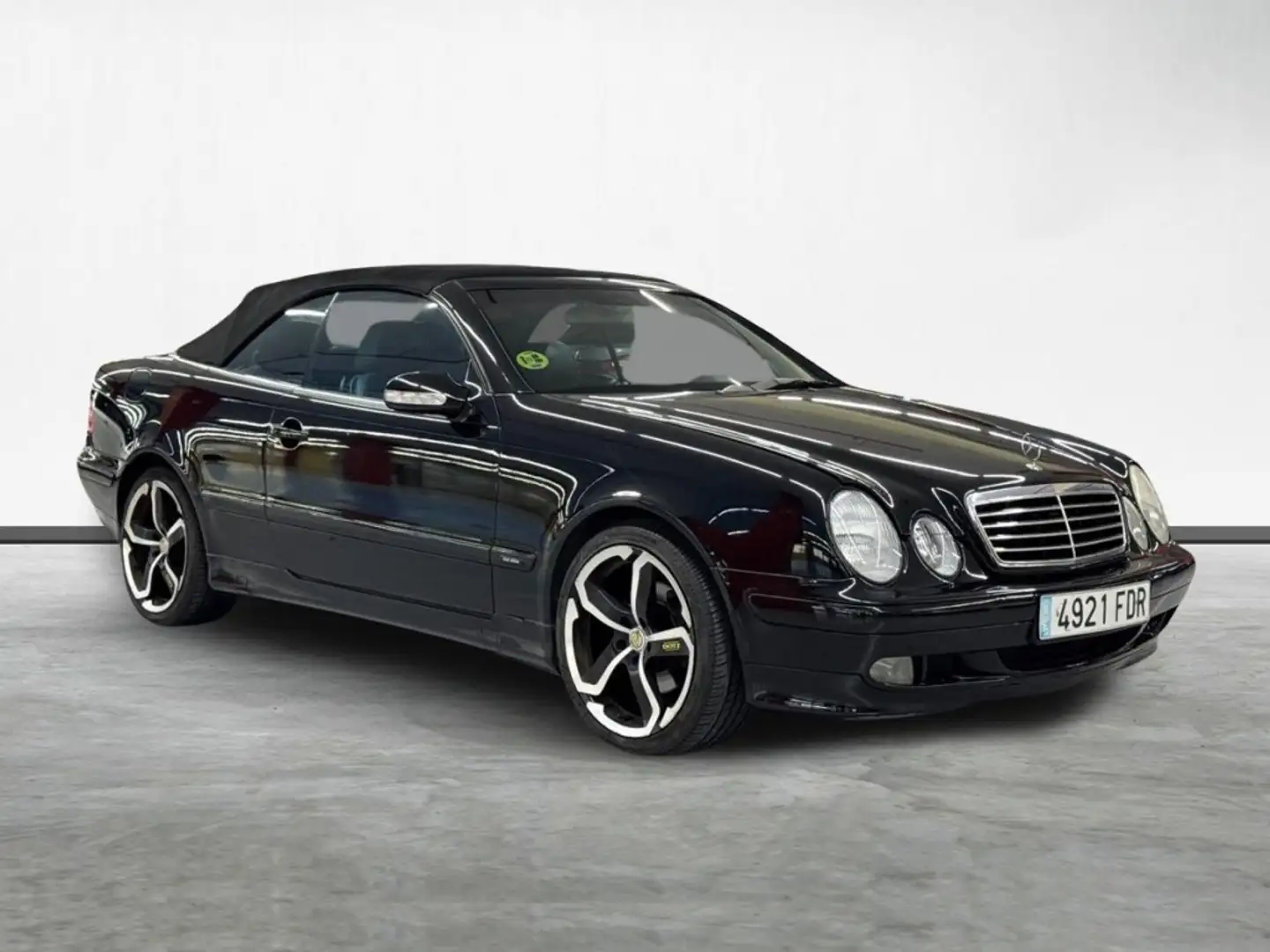 Mercedes-Benz CLK 200 Cabrio 200K Negro - 2