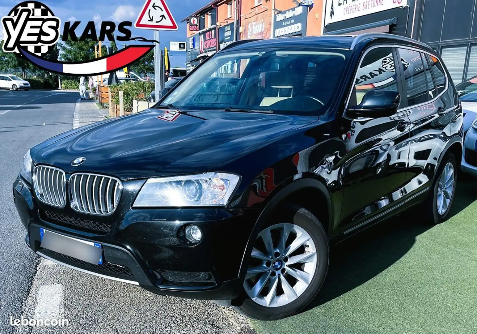 BMW X3 xDrive30dA 258ch Luxe Schwarz - 1