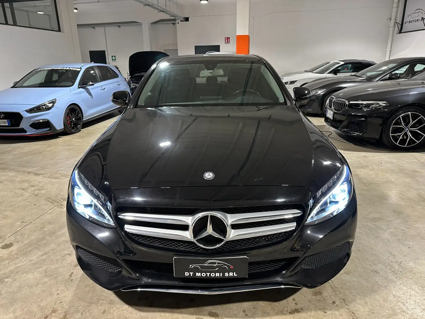 Mercedes-Benz C 200 d Sport Auto - EURO 6 - POCHISSIMI KM Schwarz - 2