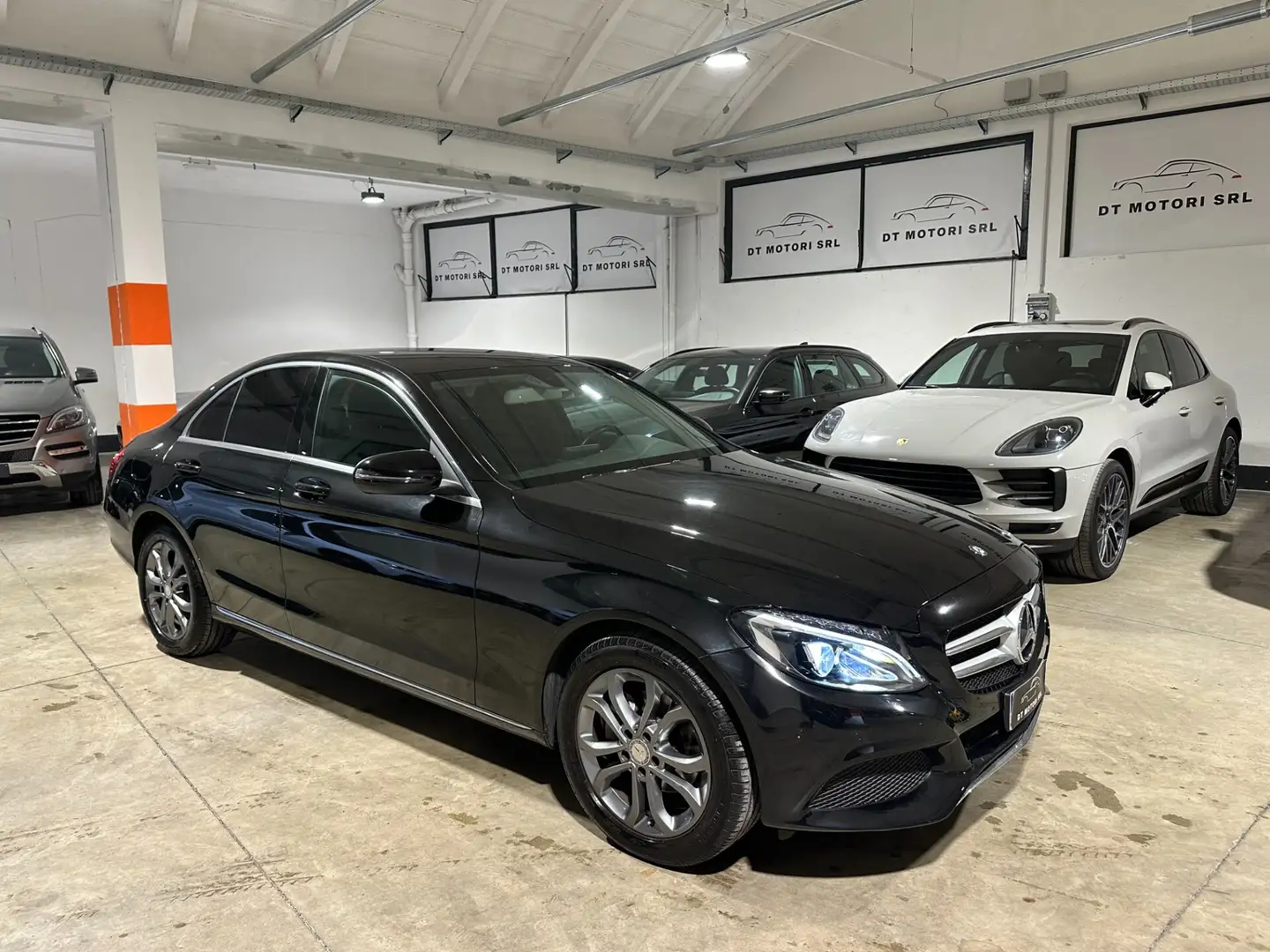 Mercedes-Benz C 200 d Sport Auto - EURO 6 - POCHISSIMI KM Schwarz - 1