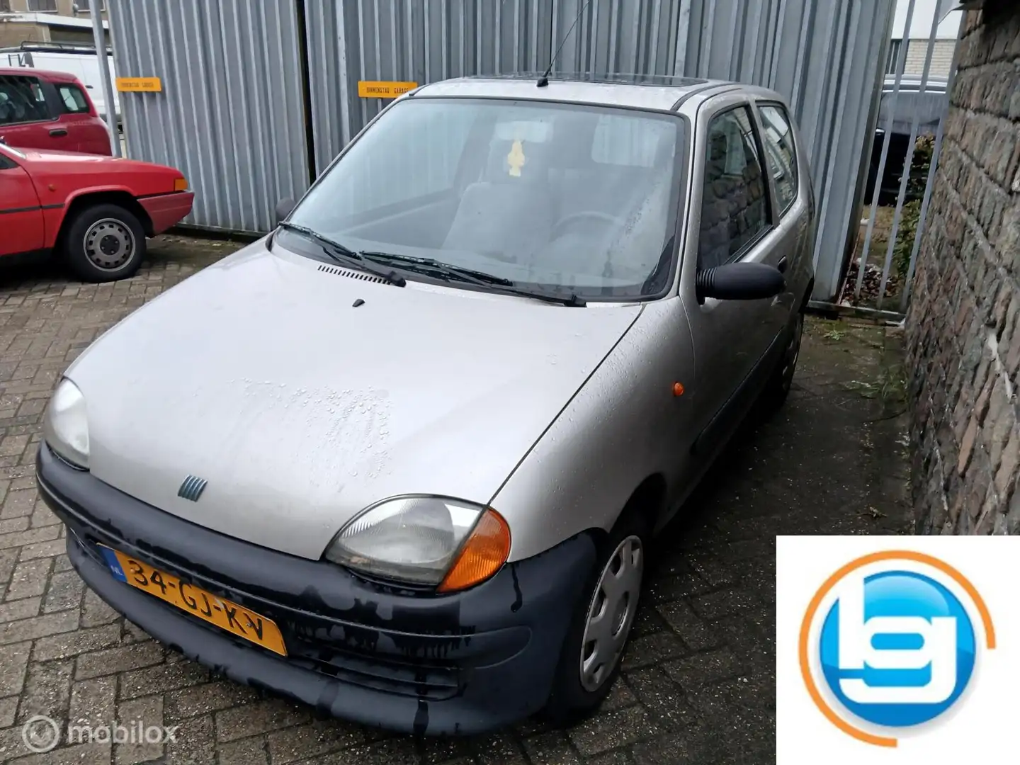 Fiat Seicento 1100 ie Hobby Grijs - 2