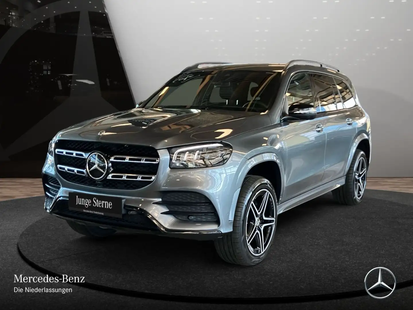 Mercedes-Benz GLS 580 4M AMG+EXCLUSIVE+NIGHT+360+MULTIBEAM+9G Gris - 2
